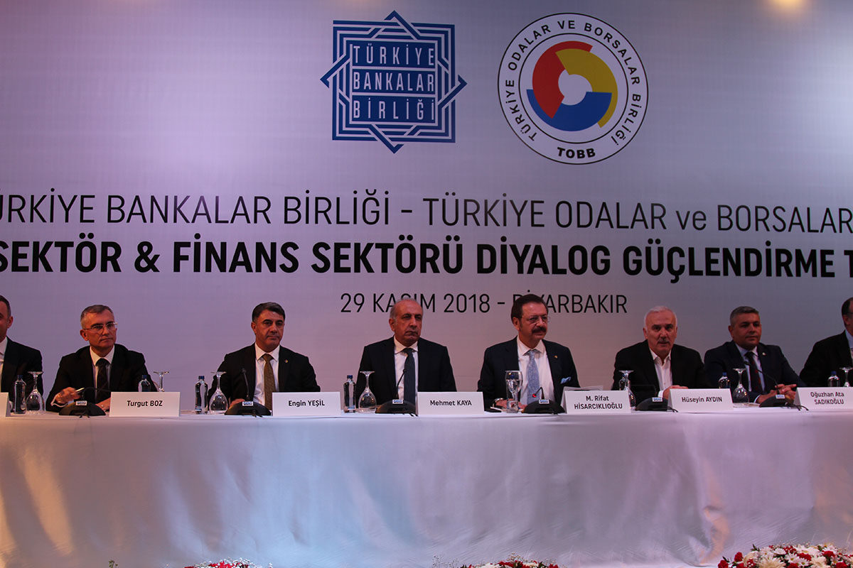 TOBB AND TURKISH BANKS ASSOCIATION MEETING HELD IN DIYARBAKIR